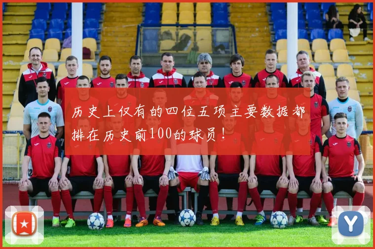 历史上仅有的四位五项主要数据都排在历史前100的球员！